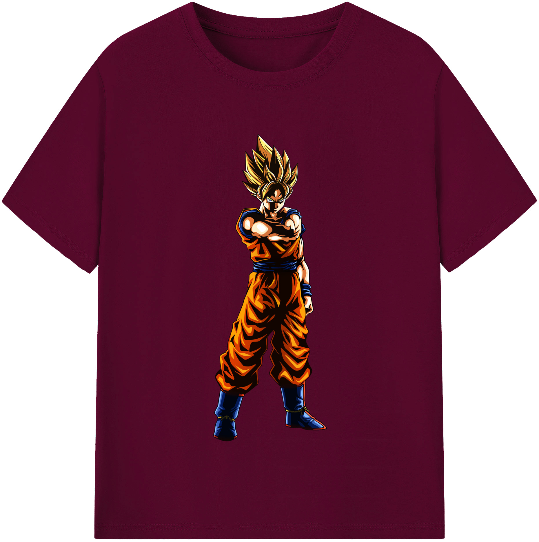（画像用） ドラゴンボール 孫 悟飯（そんごはん）DRAGON BALL Son Gohan レディースカジュアルプリントTシャツ（綿100％）